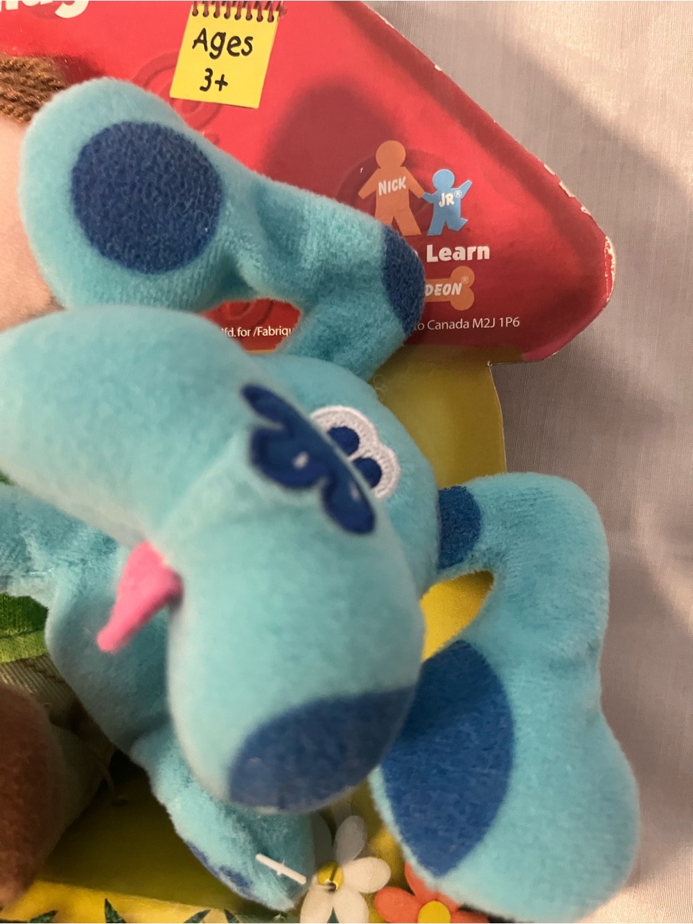 Hallmark Blue's Clues Plush Set - Green, Blue & Pink - Picture 3 of 8